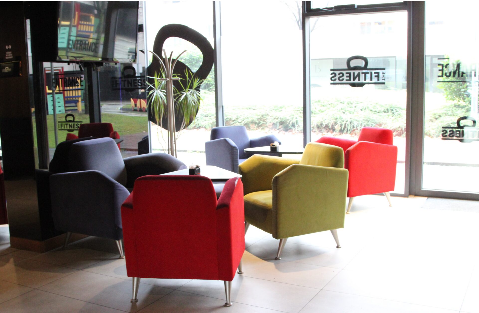 Lounge zona u THE Fitness Črnomerec